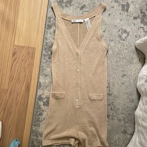 Zara knit romper